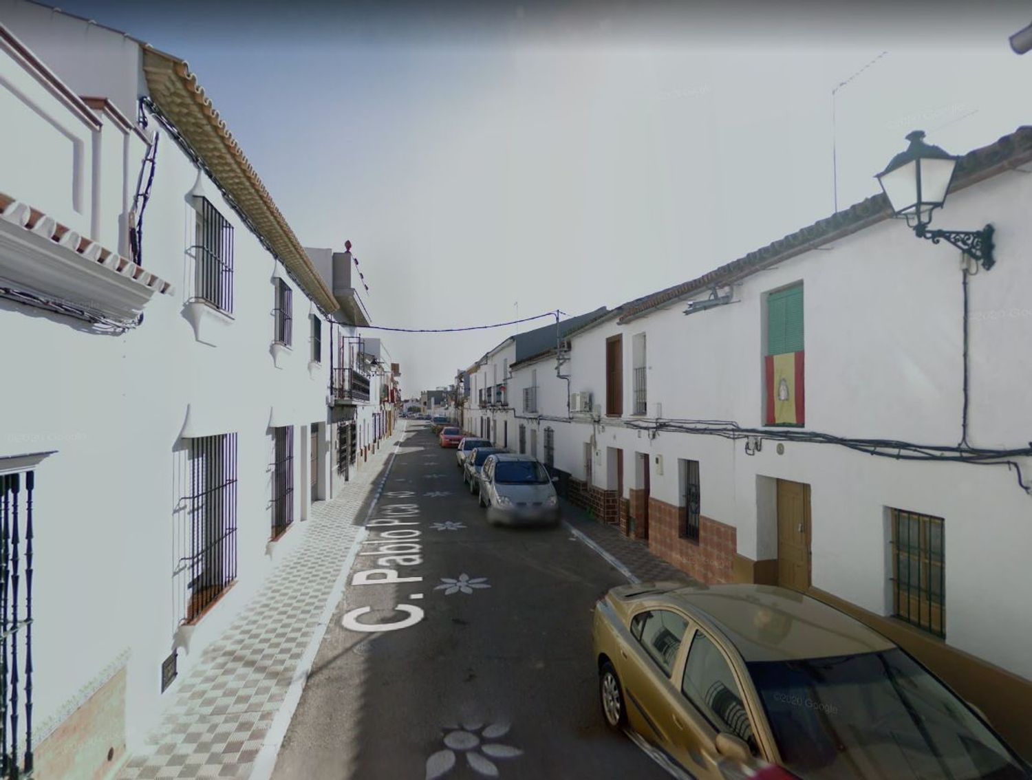 Exterior view of Single-family semi-detached for sale in Alcolea del Río