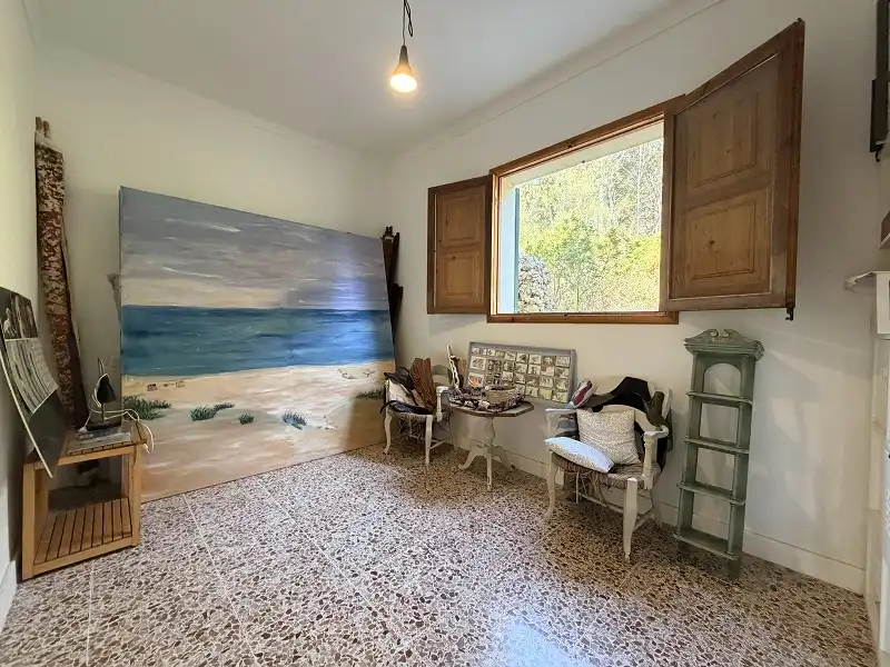 Sala d'estar de Casa o xalet en venda en Llucmajor amb Jardí privat, Terrassa i Traster