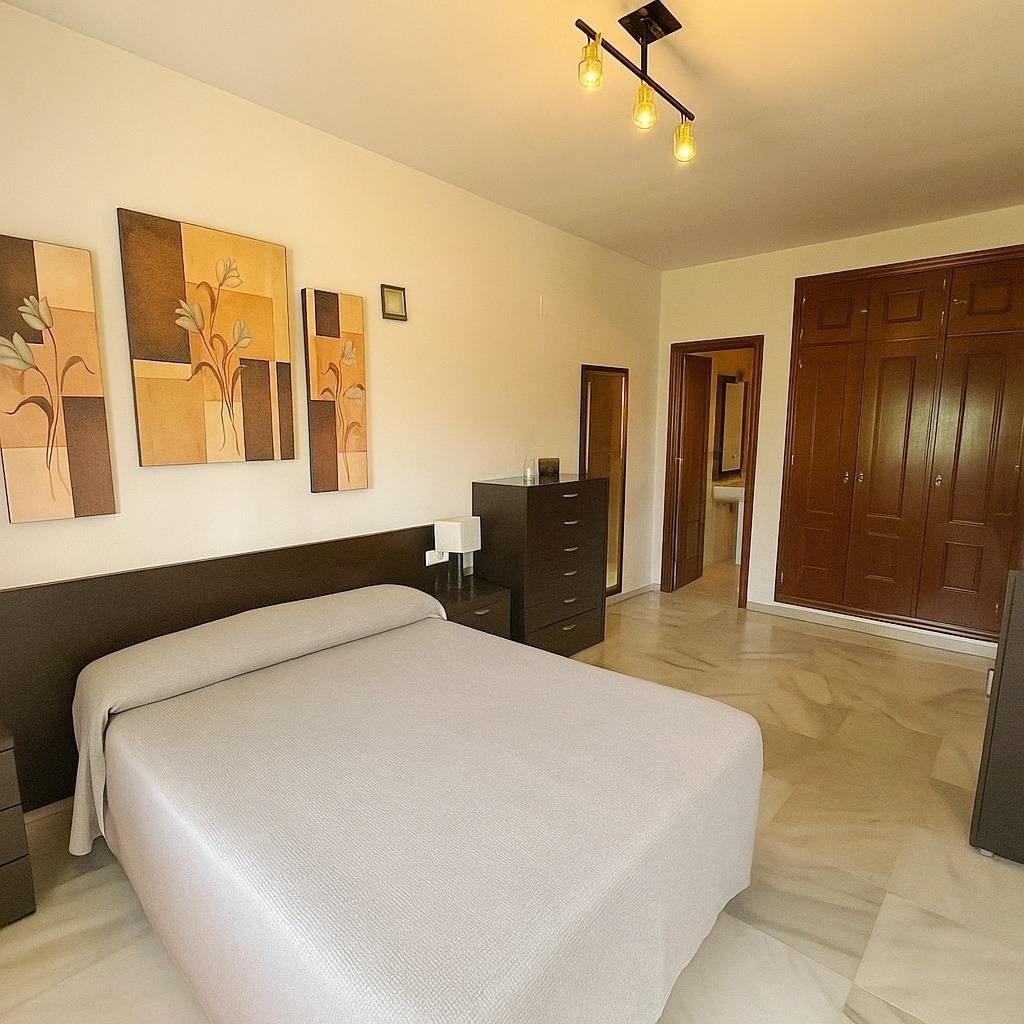 Bedroom of Flat for sale in Jerez de la Frontera  with Air Conditioner, Private garden and Terrace