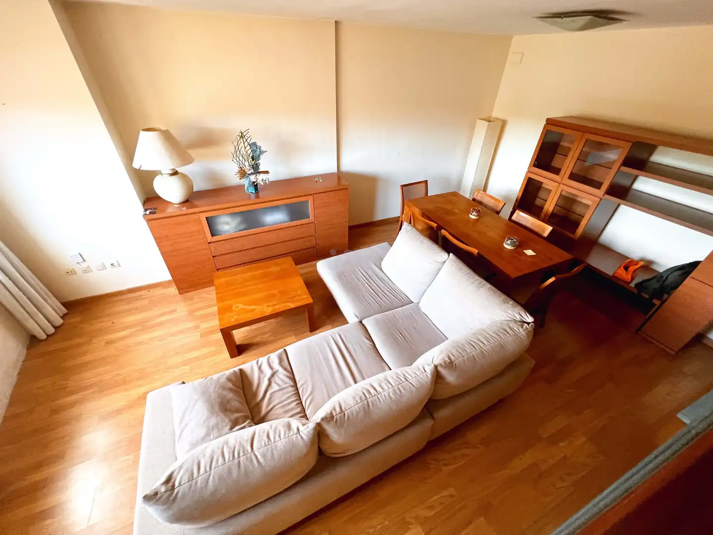 Living room of Flat for sale in Figueres  with Air Conditioner, Heating and Terrace