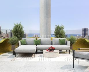 Terrace of Flat for sale in Calpe / Calp  with Air Conditioner, Heating and Private garden