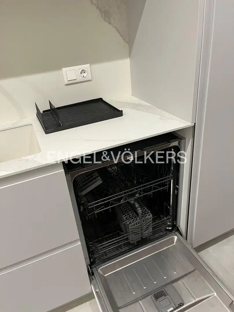 Küche von Wohnung zur Miete in Valencia mit Klimaanlage und Heizung