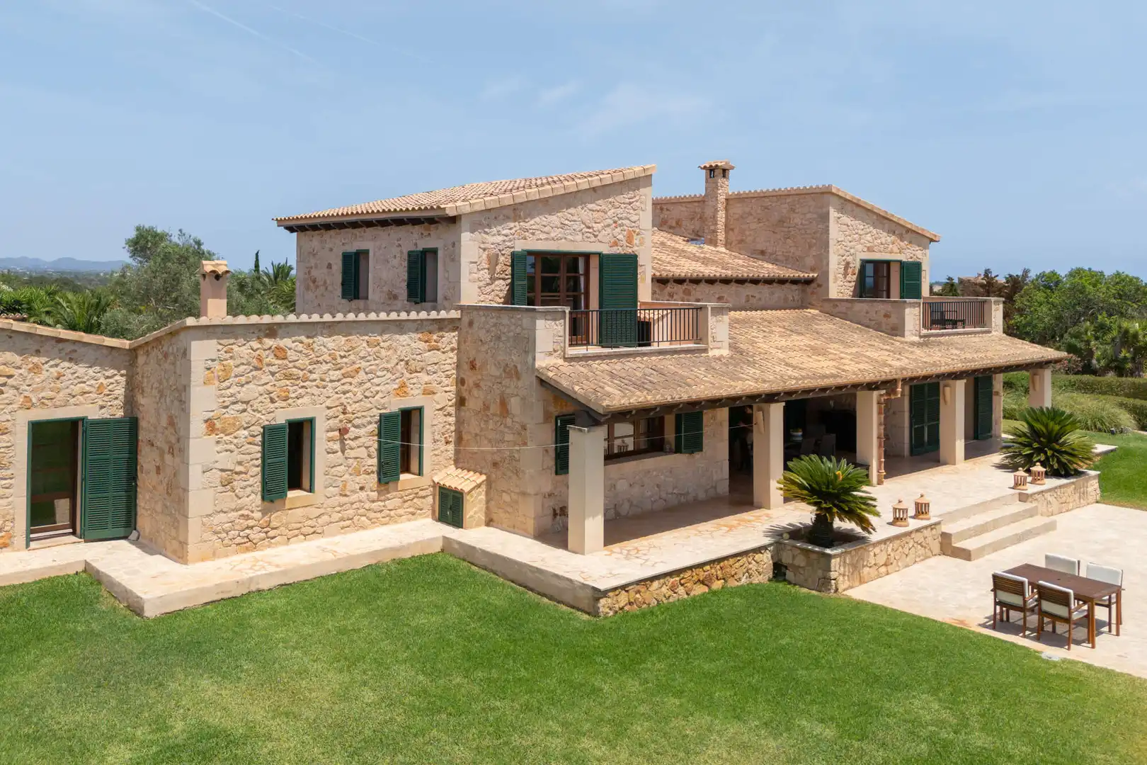 Vista exterior de Finca rústica en venda en Santanyí amb Aire condicionat, Calefacció i Terrassa
