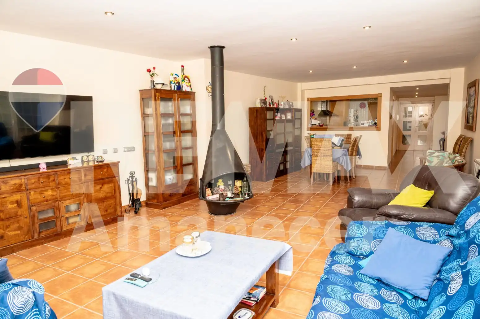 Sala de estar de Casa o chalet en venta en Alfafara con Terraza