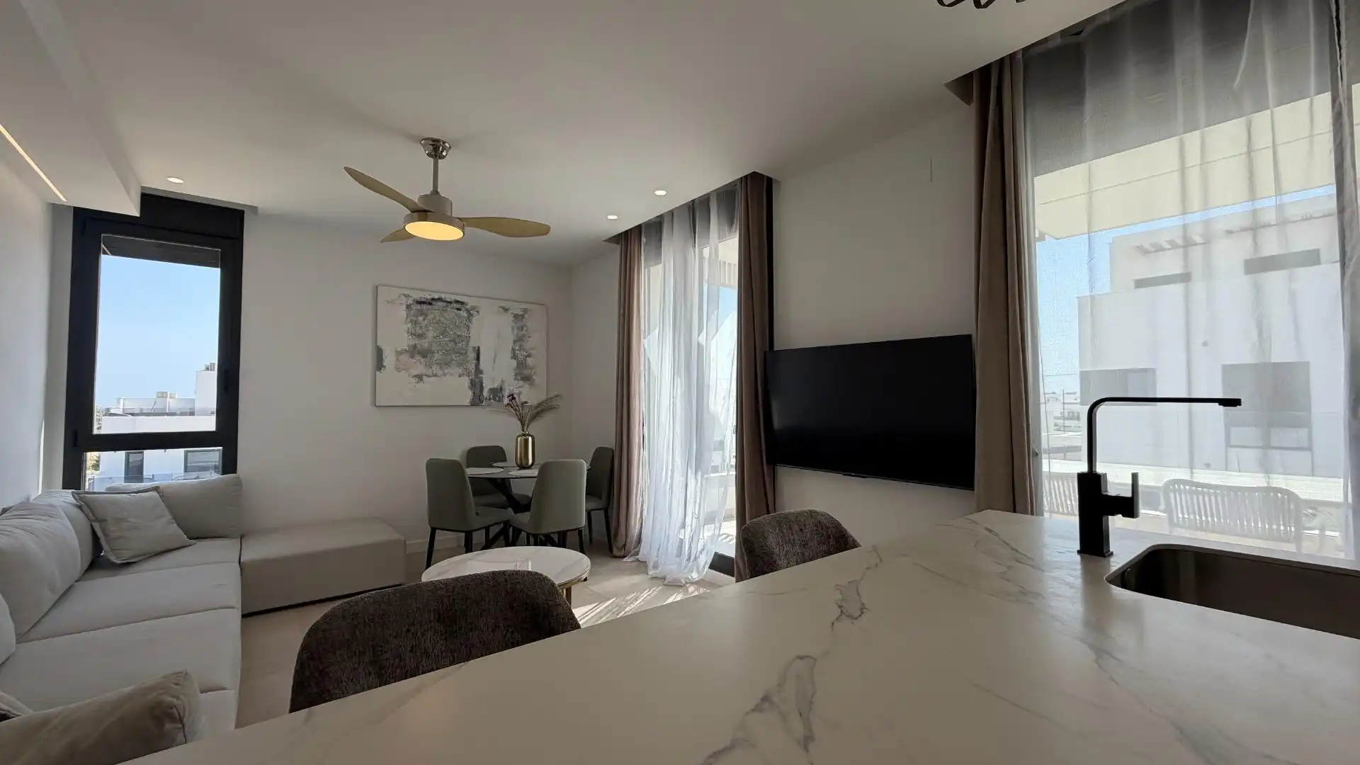 Living room of Apartments for sale in Torre-Pacheco  with Air Conditioner, Heating and Terrace