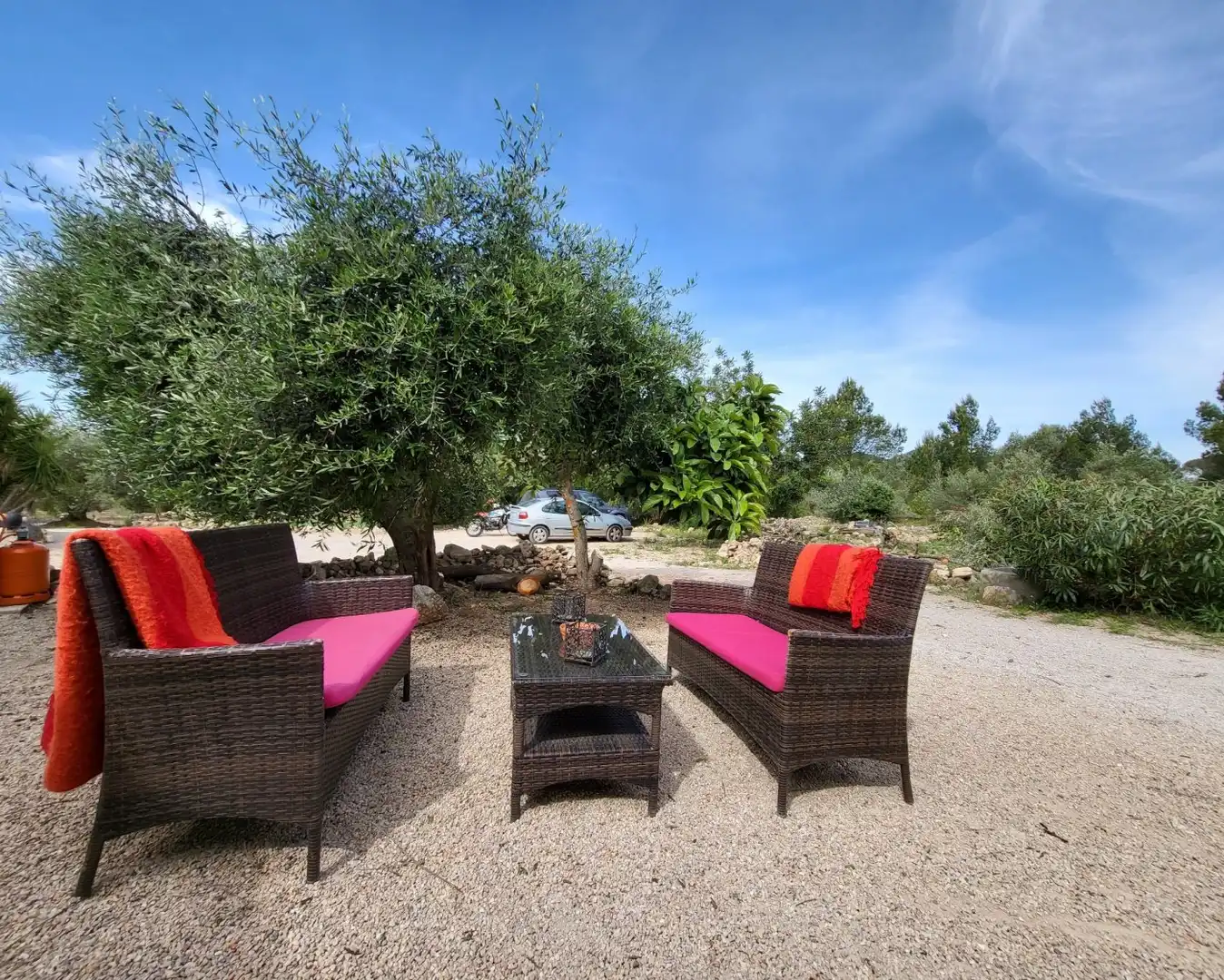 Terrasse von Country house zum Verkauf in L'Ametlla de Mar  mit Privatgarten, Terrasse und Abstellraum
