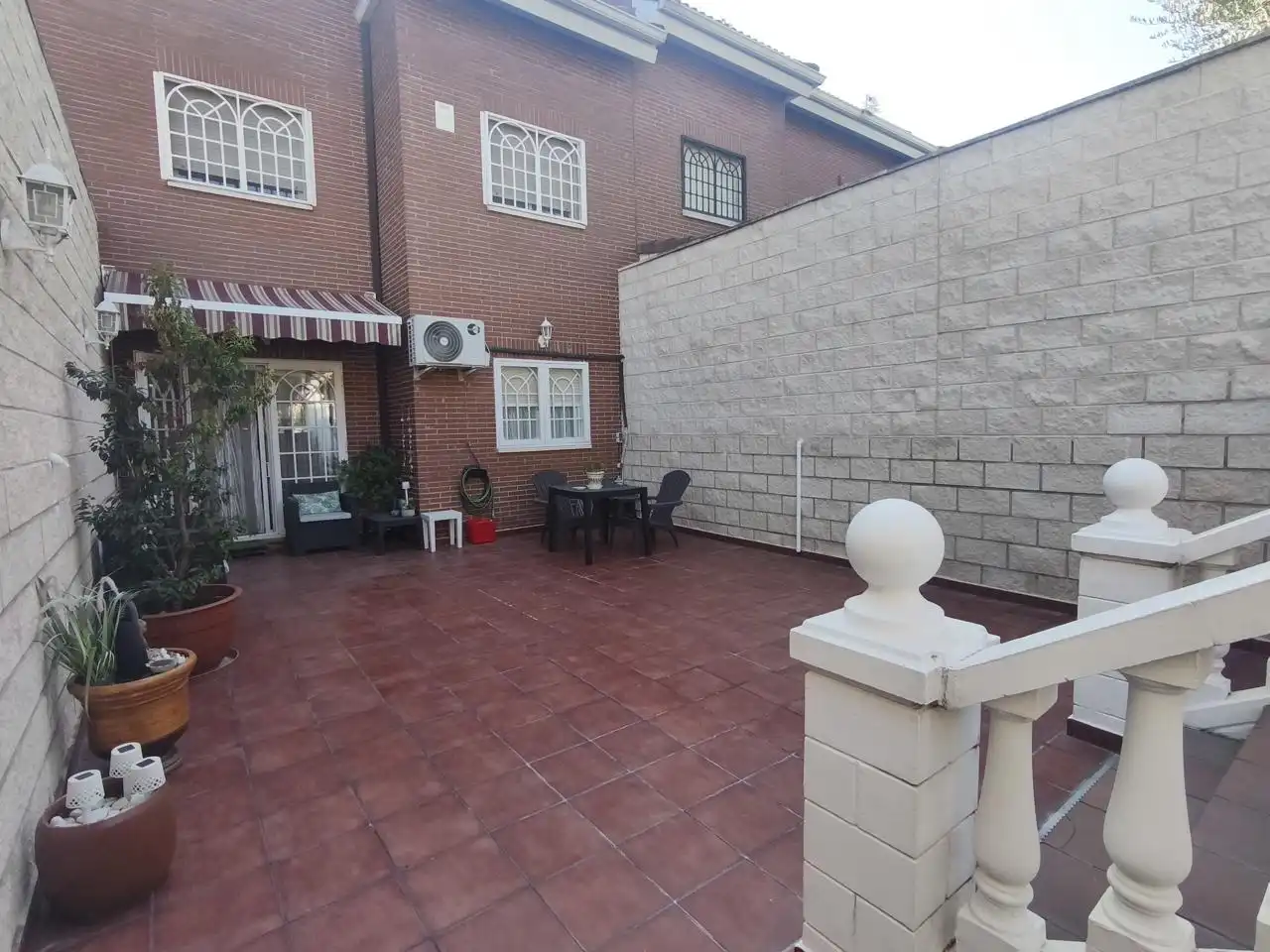 Terrace of Detached homes for sale in Rivas-Vaciamadrid  with Air Conditioner, Heating and Private garden