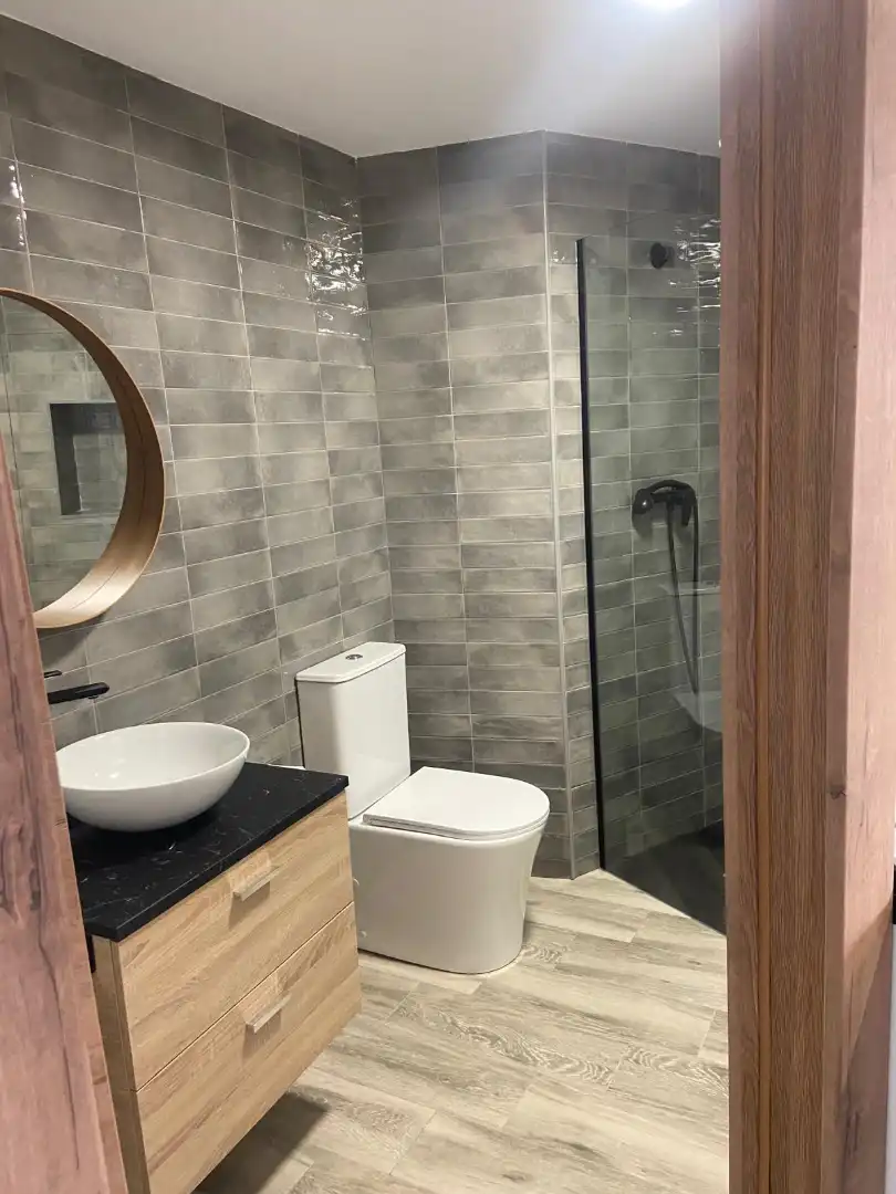 Bathroom of Apartments for rent in Colmenar  with Air Conditioner, Furnished and Washing machine