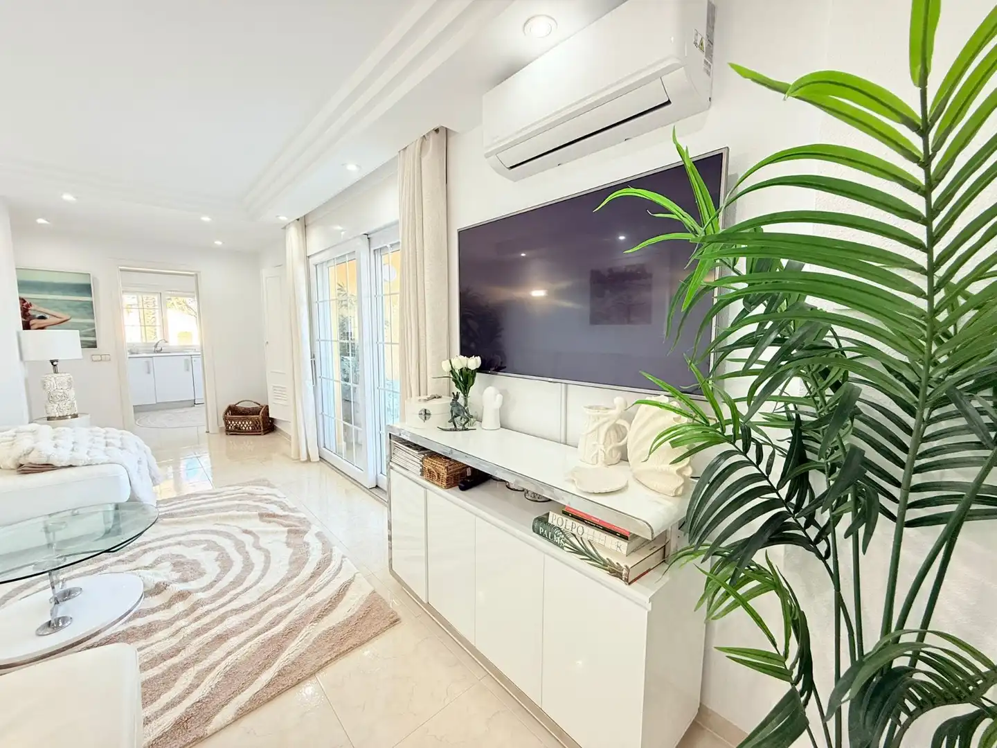 Living room of Apartments for sale in La Manga del Mar Menor  with Air Conditioner, Terrace and Furnished