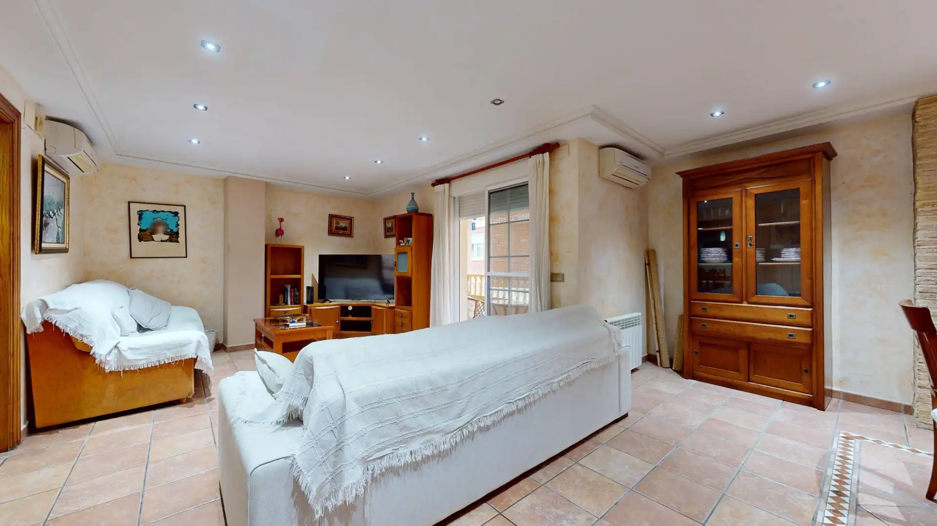 Living room of Houses for sale in Santa Pola  with Air Conditioner, Heating and Terrace