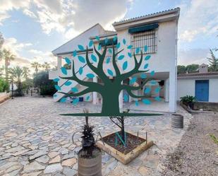 Vista exterior de Casa o xalet en venda en Cartagena amb Aire condicionat, Jardí privat i Terrassa