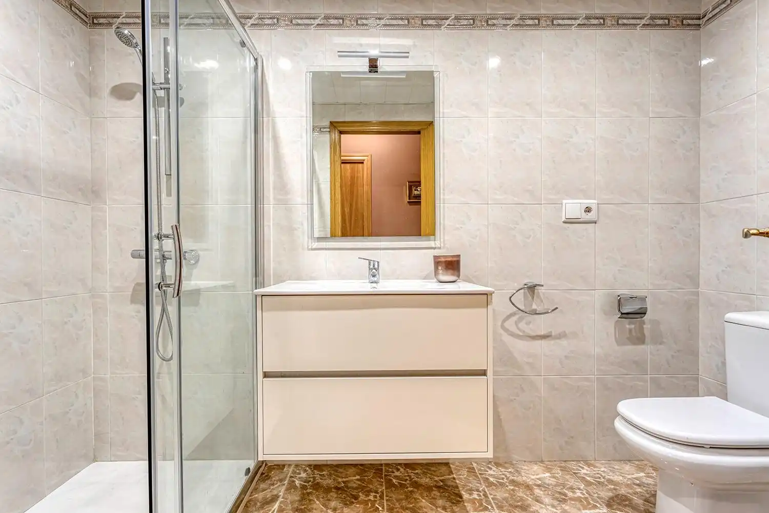 Baño de Dúplex en venta en Vilanova del Camí con Aire acondicionado, Calefacción y Terraza