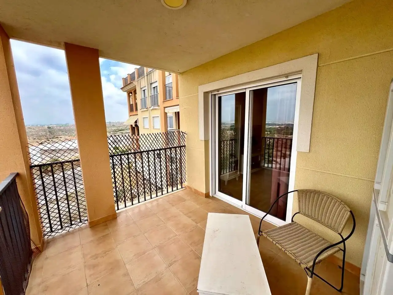 Terraza de Piso de alquiler en Molina de Segura con Terraza, Amueblado y Piscina comunitaria