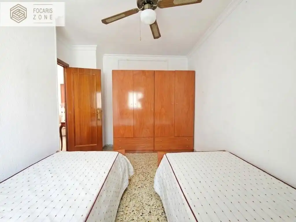 Schlafzimmer von Wohnung zum Verkauf in Málaga mit Klimaanlage, Heizung und Terrasse