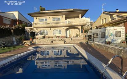 Exterior view of House or chalet for sale in Lliçà d'Amunt  with Air Conditioner, Heating and Private garden