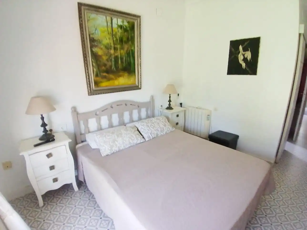 Schlafzimmer von Haus oder Chalet zum Verkauf in Aljaraque mit Heizung, Privatgarten und Schwimmbad