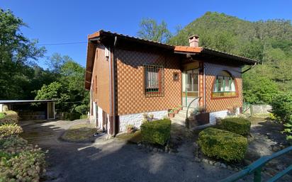 Vista exterior de Casa o xalet en venda en Puente Viesgo amb Jardí privat