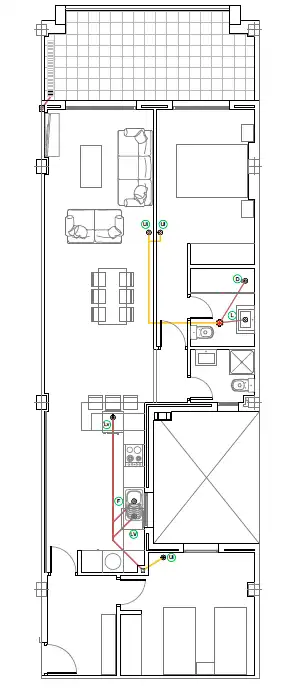 Wohnung mit Aufzug zum Verkauf in Calle EXTREMADURA, imagen 14