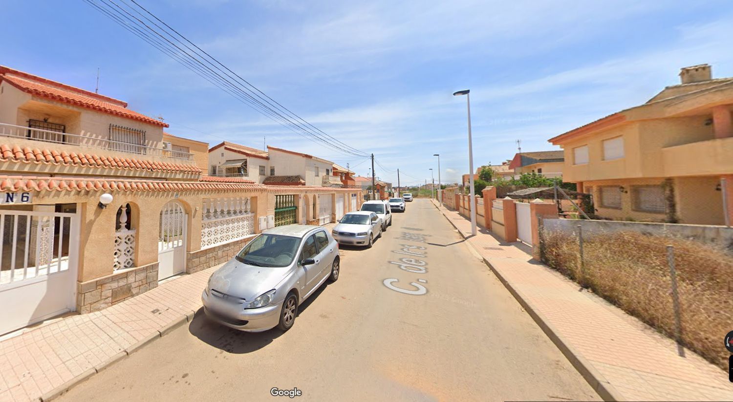Vista exterior de Casa adosada en venda en Cartagena