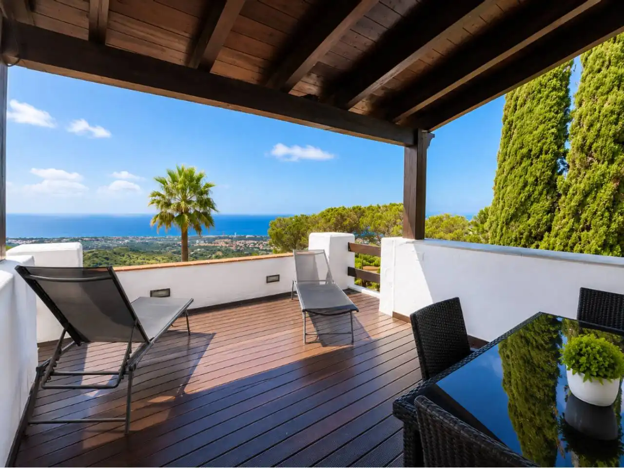 Terraza de Apartamento en venta en Ojén con Aire acondicionado, Calefacción y Terraza