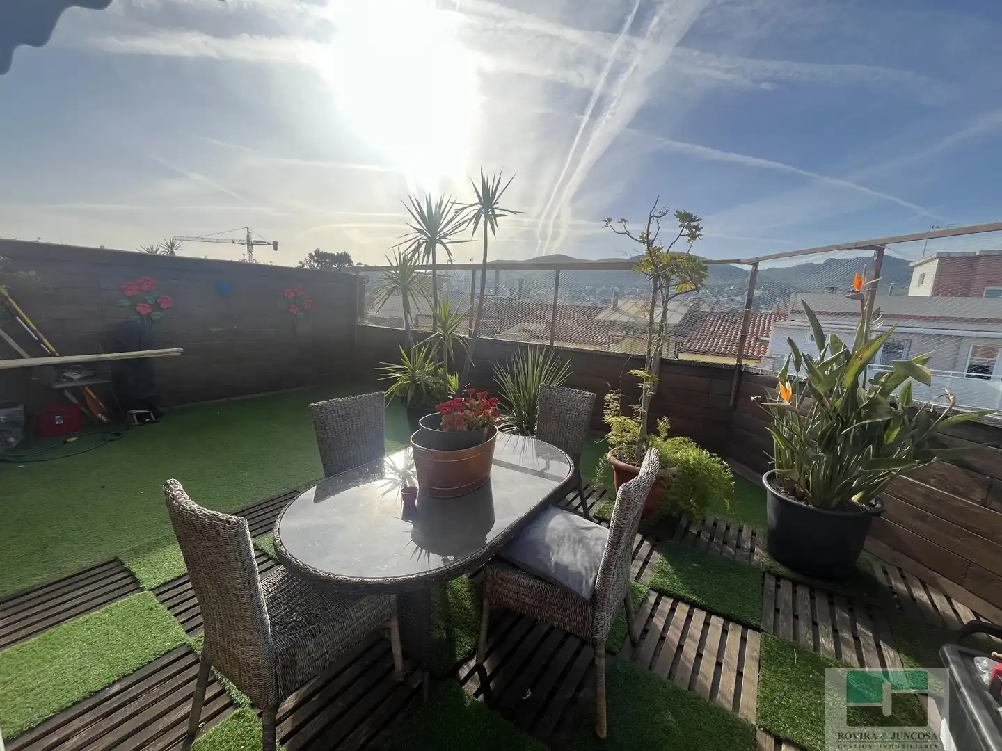Terraza de Ático en venta en Castelldefels con Aire acondicionado, Parquet y Terraza