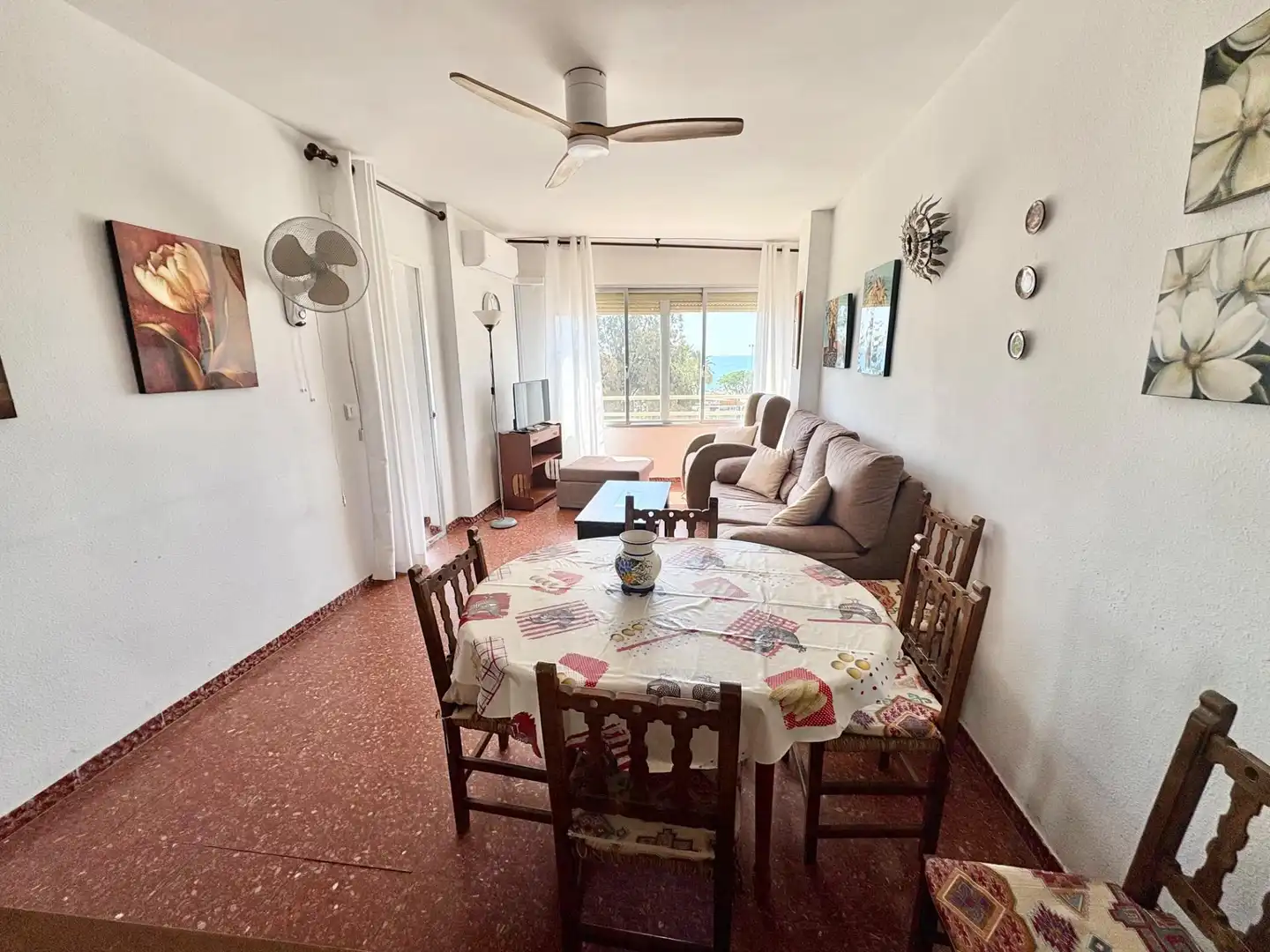 Menjador de Apartament de lloguer en Vélez-Málaga