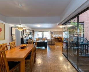 Dining room of House or chalet for sale in  Madrid Capital  with Air Conditioner, Heating and Private garden