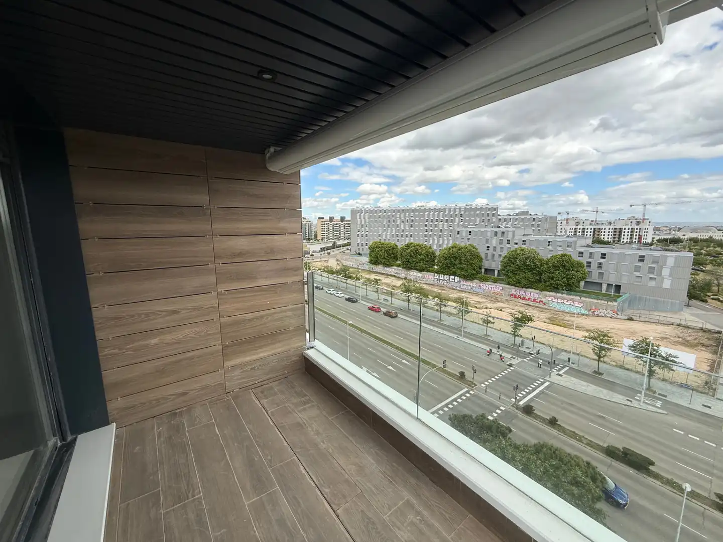 Balcony of Flat for rent in Madrid  with Heating, Terrace and Storage room