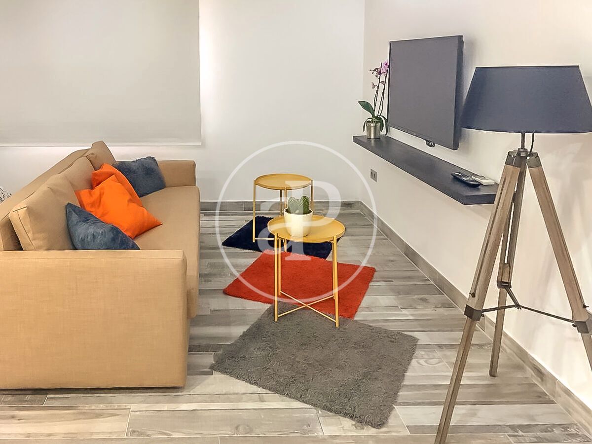 Sala d'estar de Loft en venda en Castellón de la Plana / Castelló de la Plana amb Aire condicionat, Calefacció i Moblat