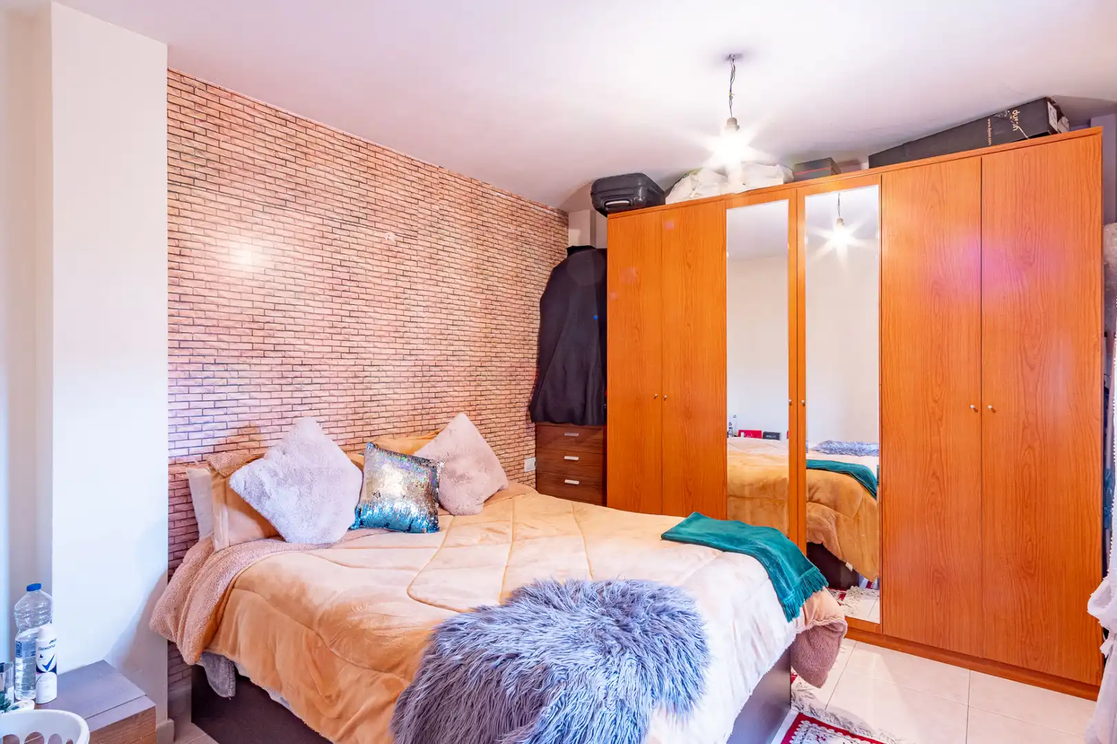 Bedroom of Flat for sale in Figueres  with Heating and Terrace