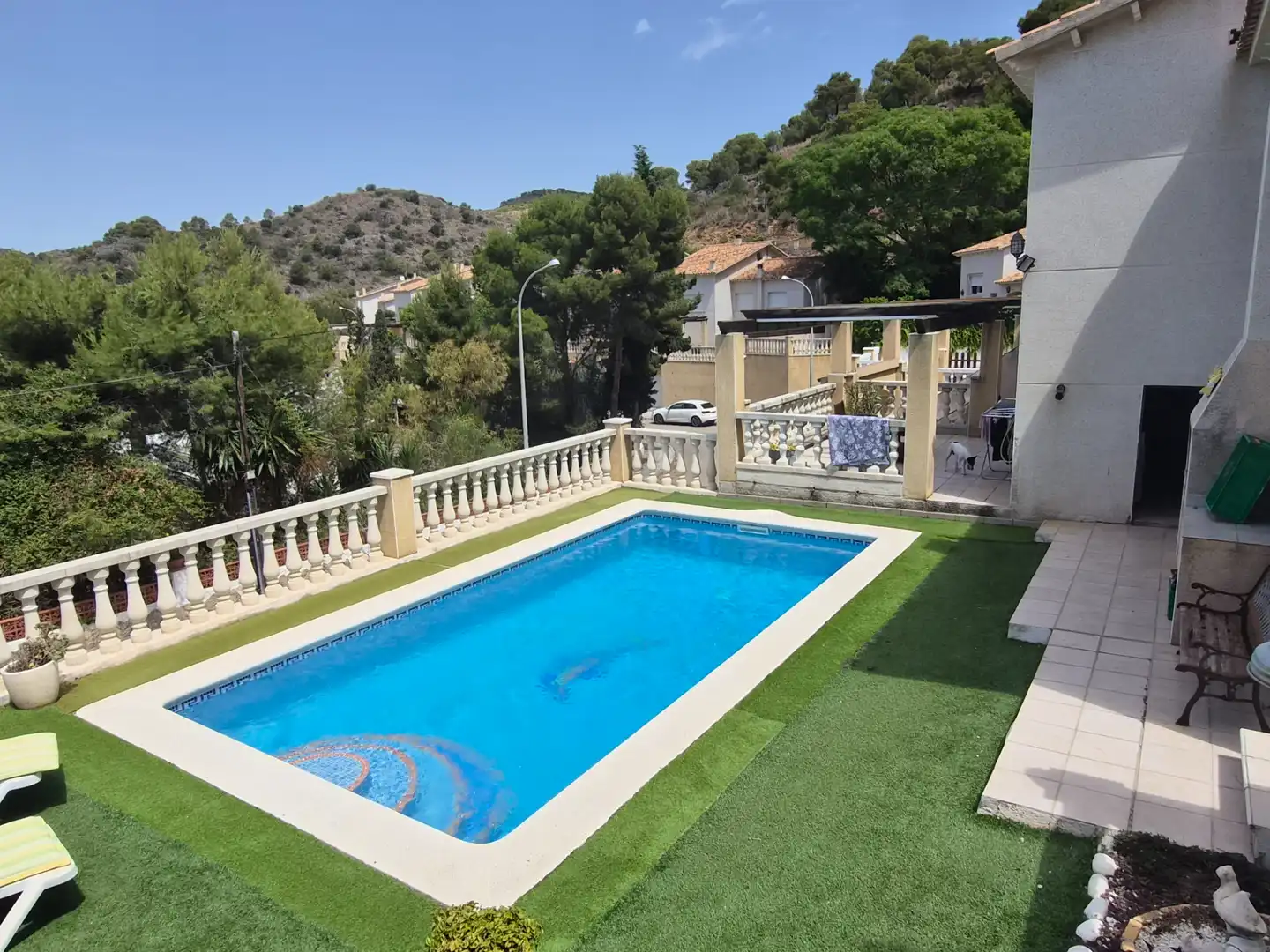 Piscina de Casa o chalet en venta en Roda de Berà con Calefacción, Jardín privado y Terraza