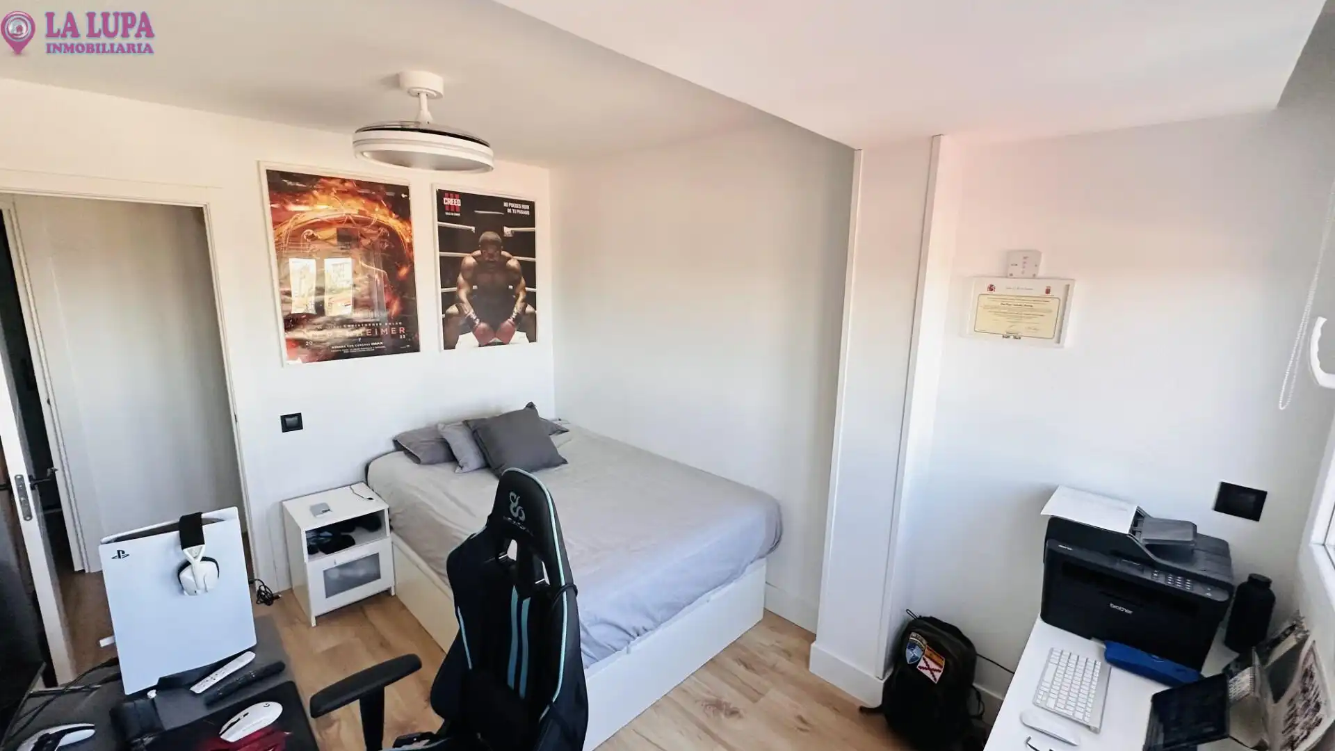 Bedroom of Flat for sale in Madrid  with Air Conditioner, Heating and Private garden