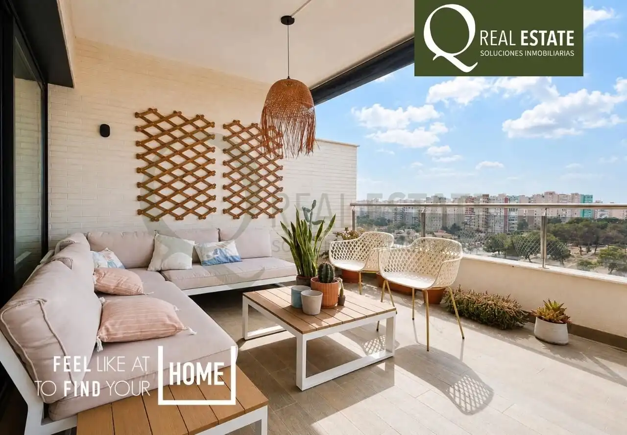 Terrassa de Àtic en venda en Alicante / Alacant amb Aire condicionat, Calefacció i Jardí privat