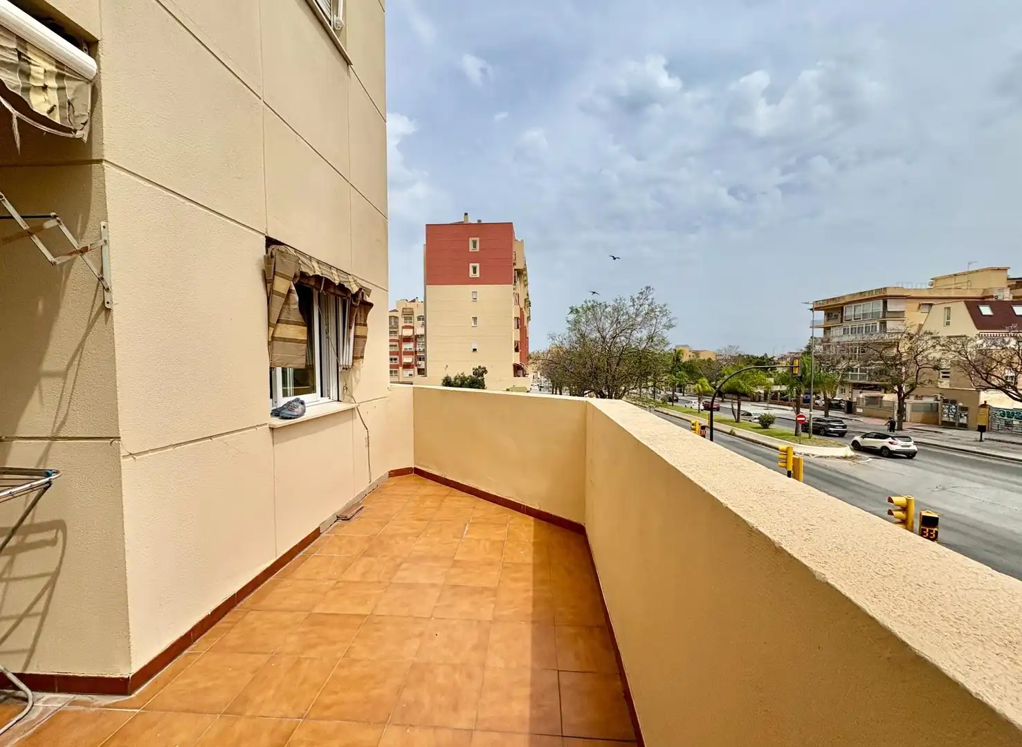 Vista exterior de Piso en venta en Málaga con Aire acondicionado, Terraza y Amueblado