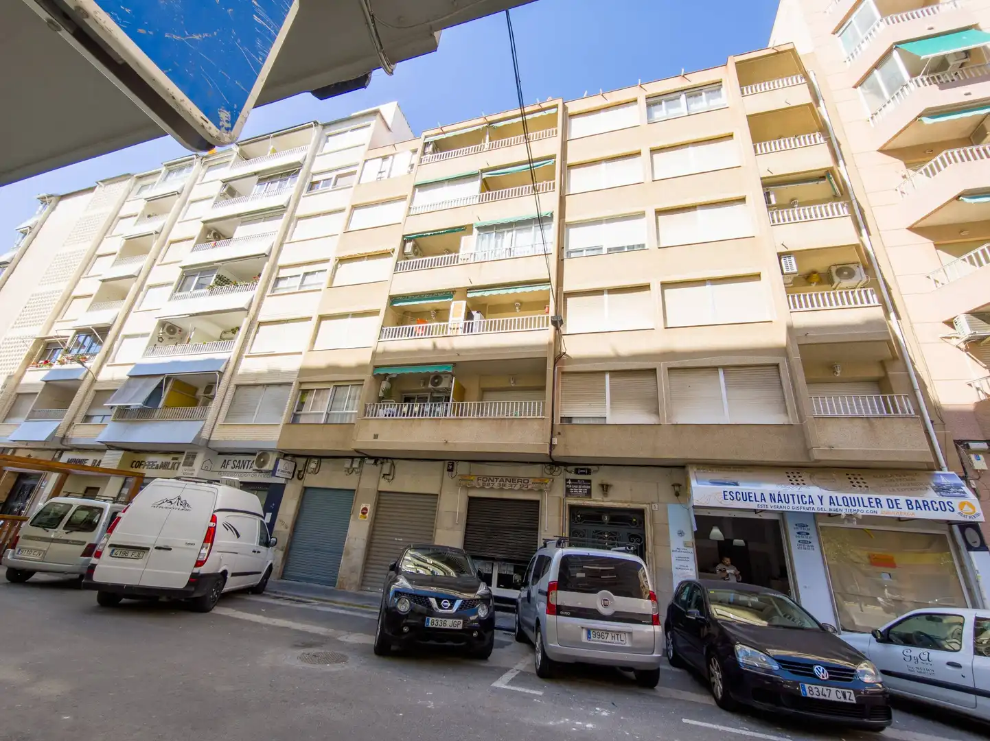 Exterior view of Flat for sale in Santa Pola  with Air Conditioner, Storage room and Furnished