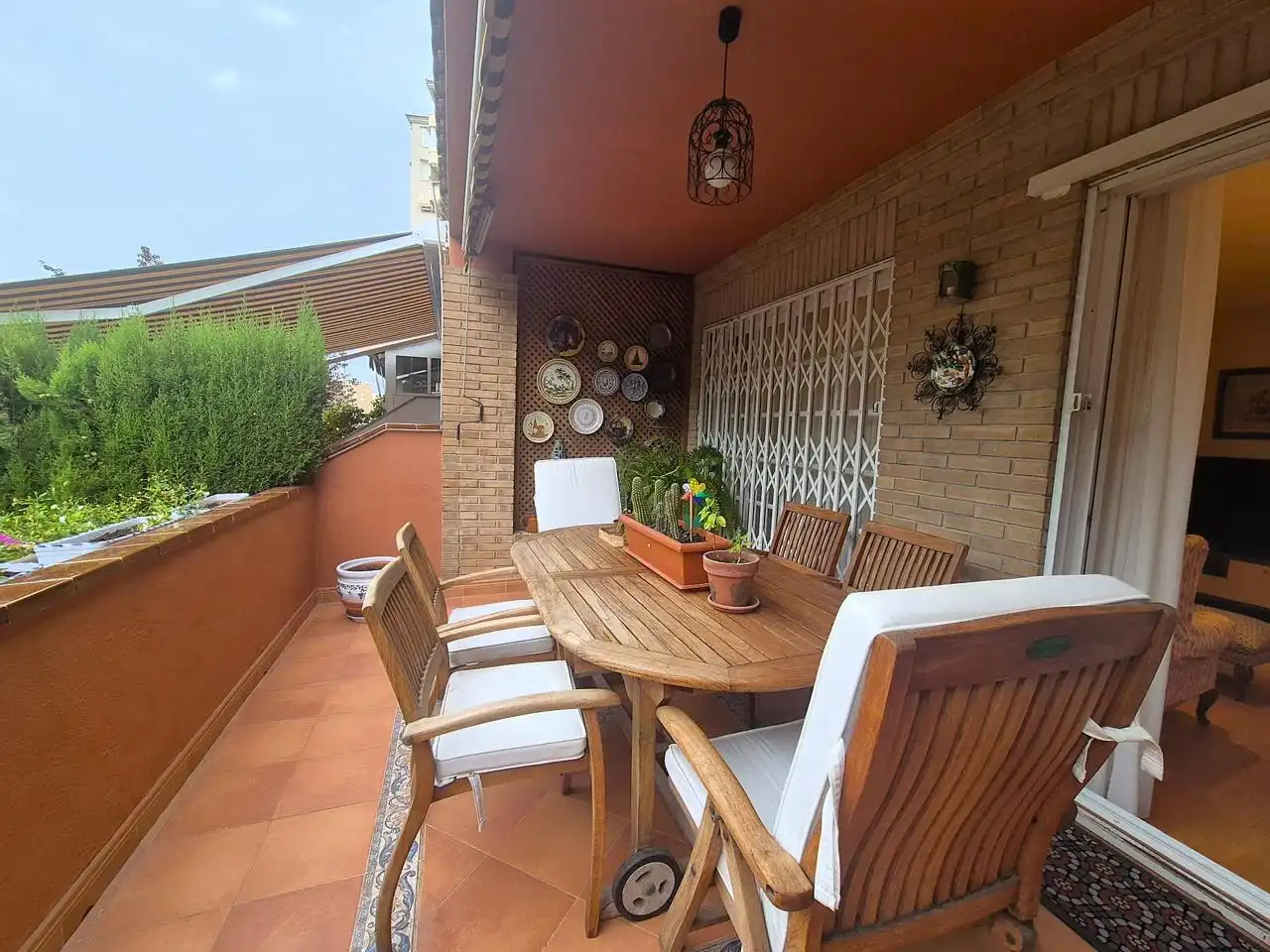 Terrassa de Casa o xalet en venda en Alicante / Alacant amb Aire condicionat, Jardí privat i Terrassa