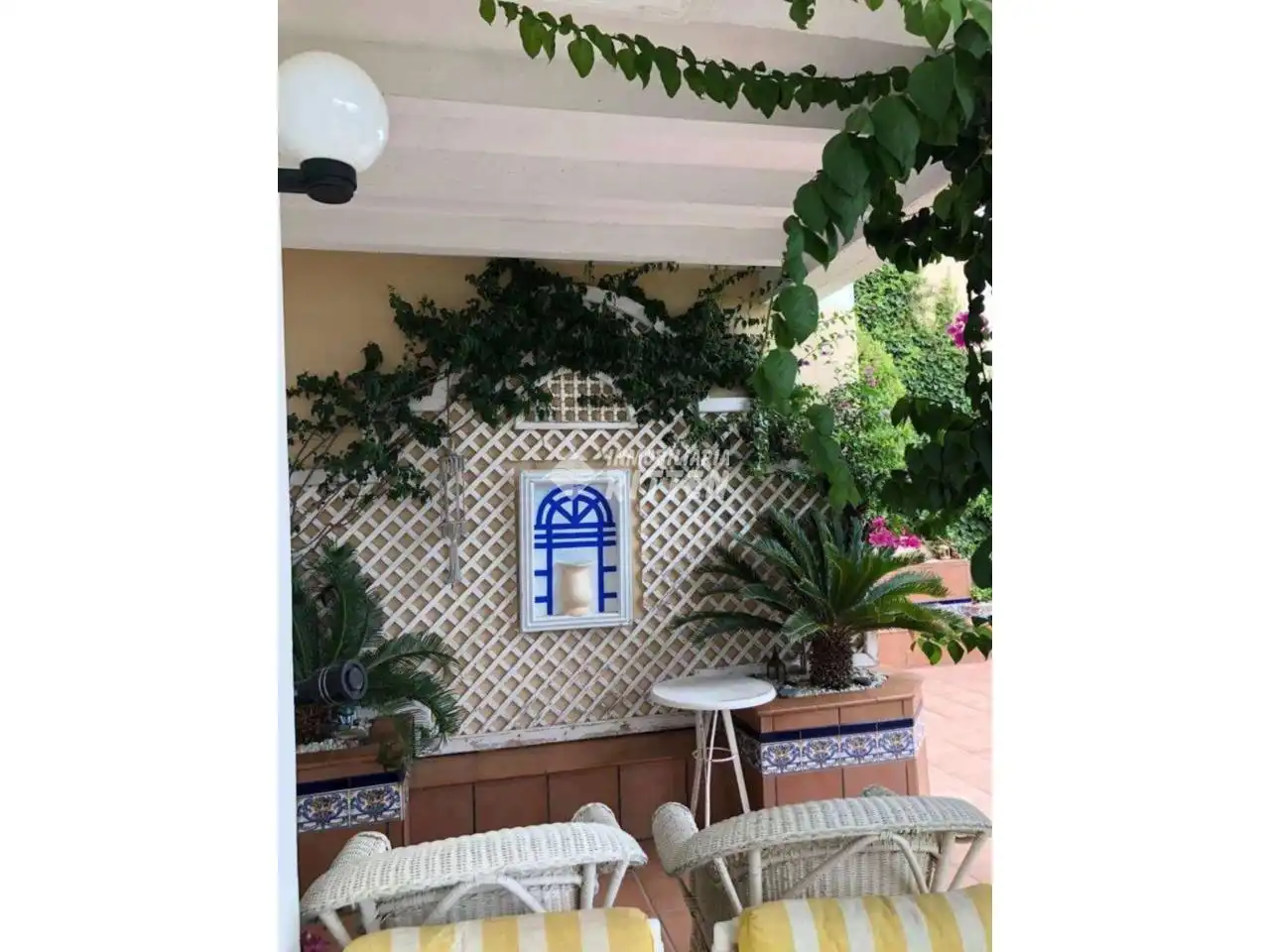 Terraza de Casa o chalet en venta en Cartagena con Jardín privado, Terraza y Piscina