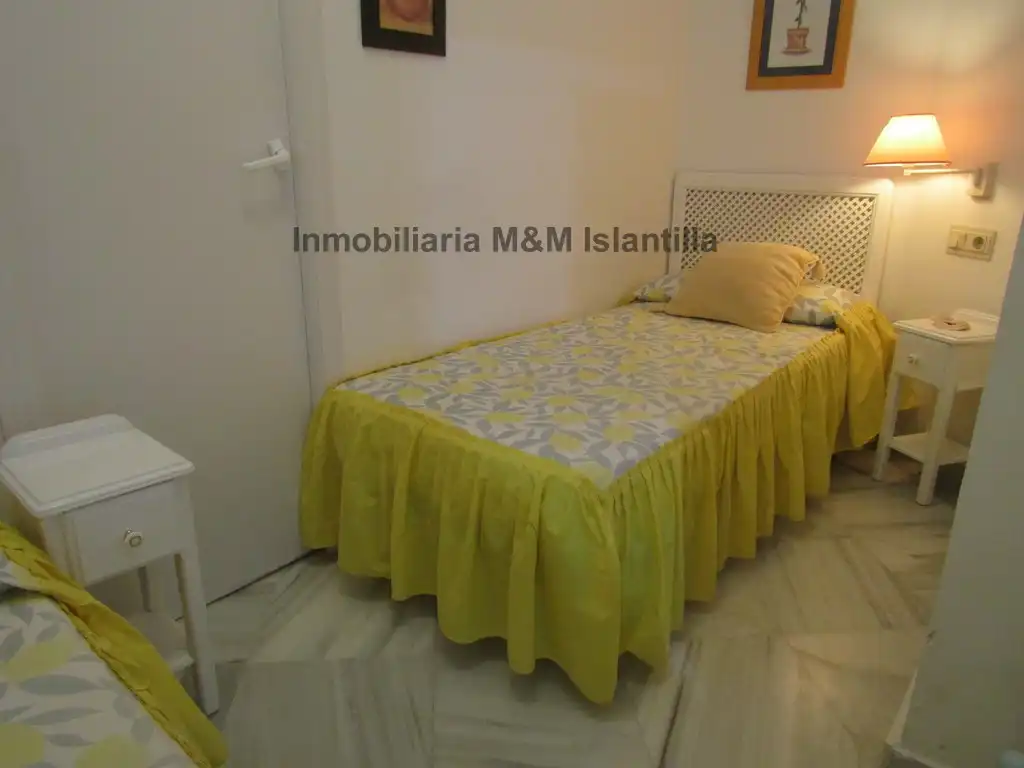 Bedroom of Apartments for sale in Islantilla  with Air Conditioner, Private garden and Terrace