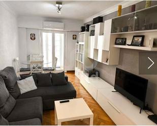 Living room of Flat for sale in  Zaragoza Capital  with Air Conditioner, Heating and Terrace