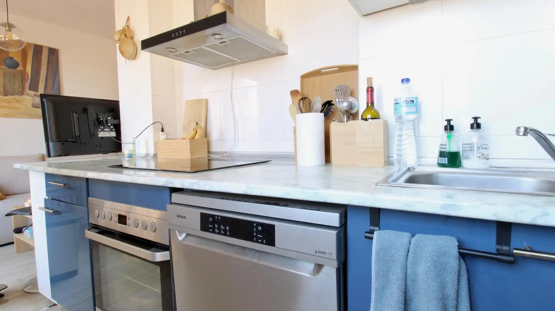 Cocina de Ático en venta en Roquetas de Mar con Calefacción, Terraza y Amueblado