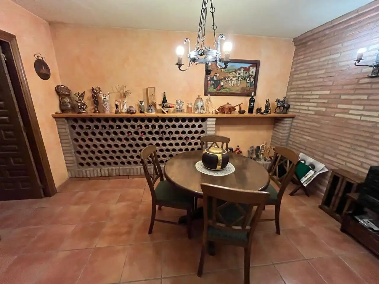 Comedor de Casa adosada en venta en Zaragoza con Aire acondicionado, Calefacción y Jardín privado