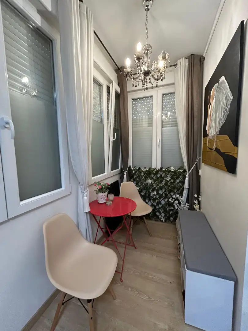 Terrasse von Geschaftsraum zum Verkauf in Alicante / Alacant mit Klimaanlage, Parkett und Möbliert
