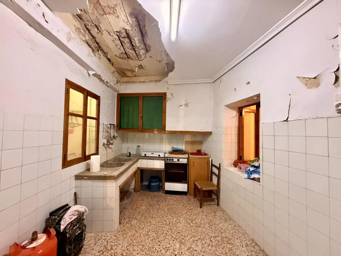 Cocina de Casa adosada en venta en Benlloc