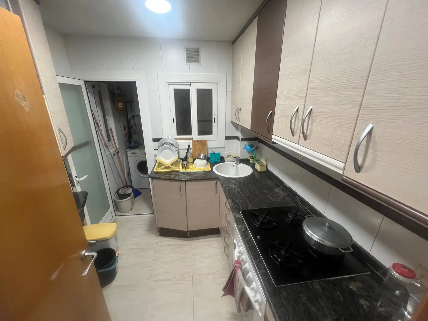Cocina de Piso en venta en Badalona con Aire acondicionado, Horno y Balcón
