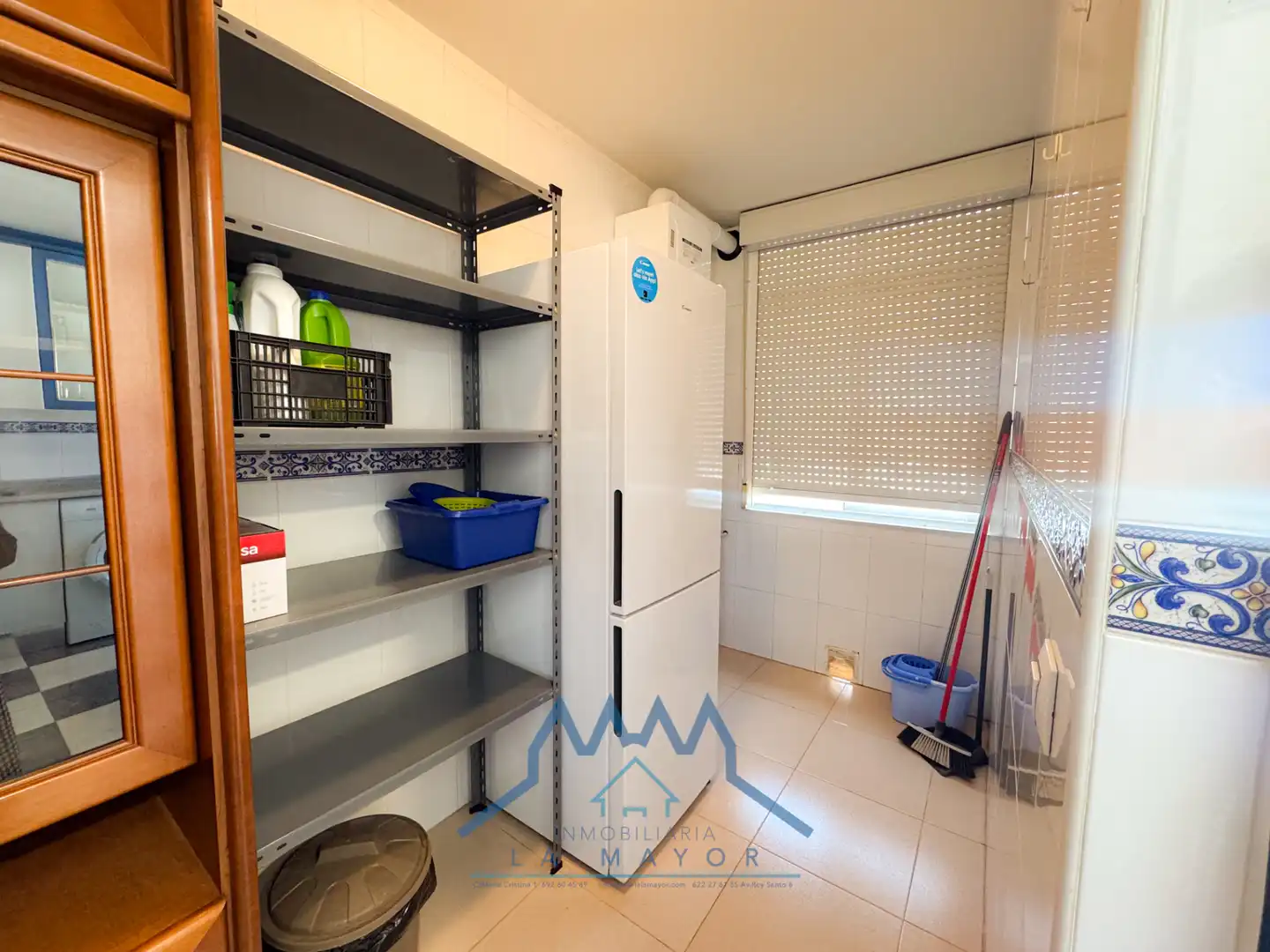 Kitchen of Flat for rent in Ciudad Real  with Air Conditioner, Terrace and Furnished