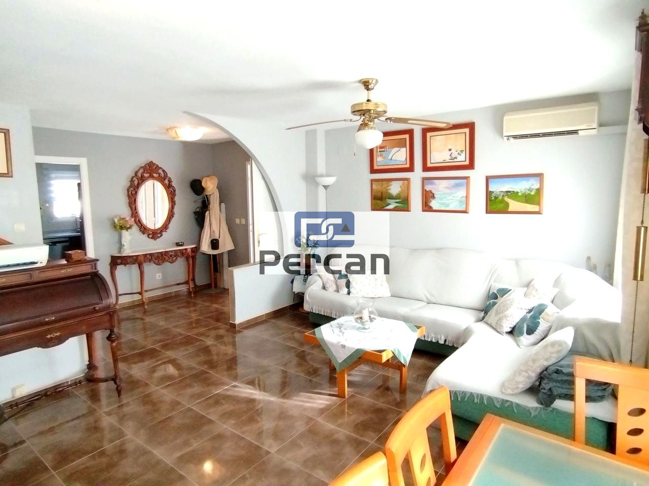Living room of Single-family semi-detached for sale in San Vicente del Raspeig / Sant Vicent del Raspeig  with Air Conditioner, Private garden and Terrace