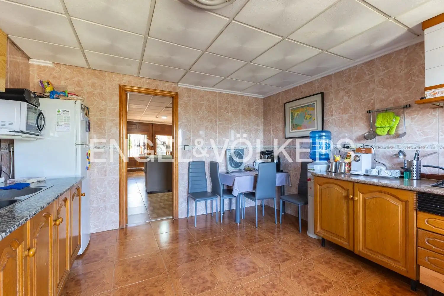 Cocina de Casa o chalet en venta en Chiva con Aire acondicionado, Calefacción y Jardín privado