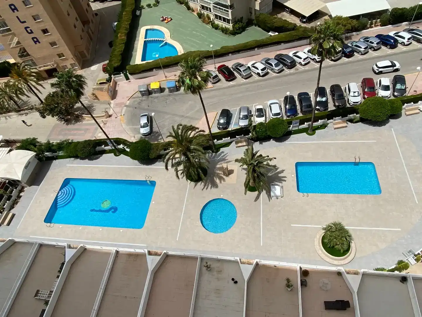 Swimming pool of Apartments for rent in Zona Levante - Playa Fossa
