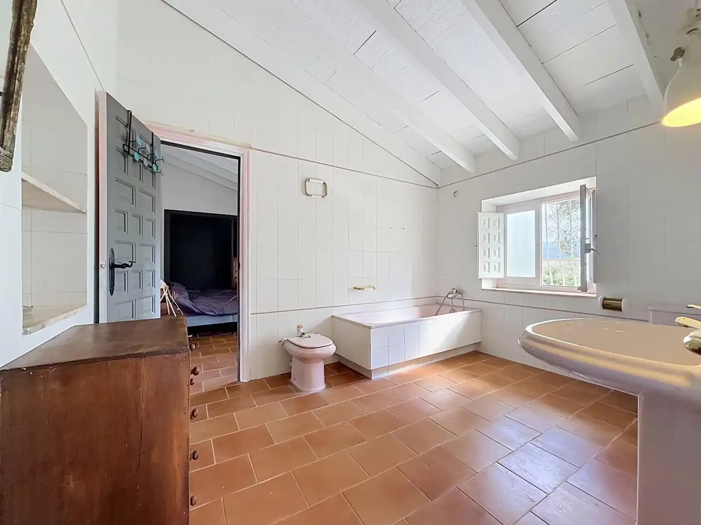 Baño de Finca rústica en venta en Castalla, Alicante
