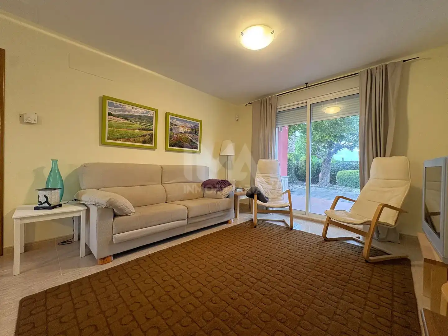 Sala de estar de Casa adosada en venta en Montealegre 